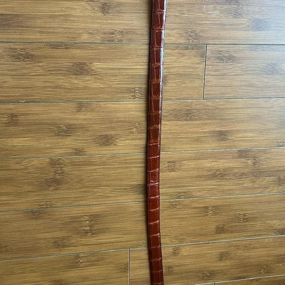 Barry Kieselstein-Cord Alligator Belt with Silver Buckle - Picture 6 of 11